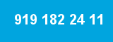 919 182 24 11 919 182 24 11